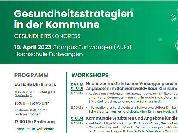 Gesundheitskongress Hochschule Furtwangen (I279)